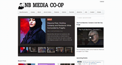 Desktop Screenshot of nbmediacoop.org